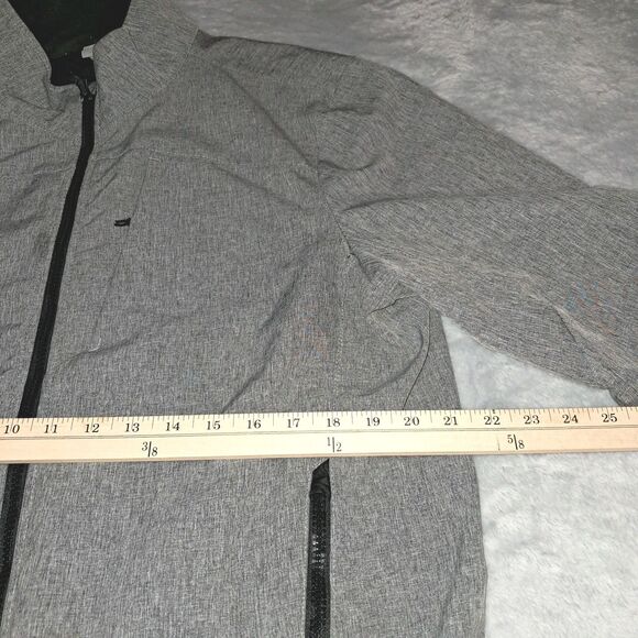 C9 By Champion Mens Waterproof Jacket Venture Dry Size L Fleece Grey Heathered - Picture 6 of 10